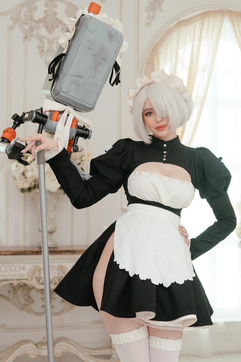 Alina Becker - NieR Automata. 2B. Maid.jpg Alina Becker - NieR Automata. 2B. Maid.jpg